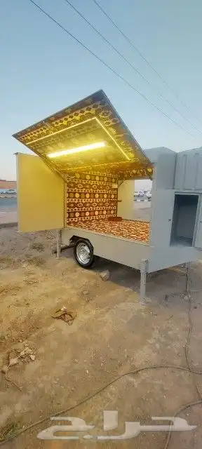 تم البيع عربة قهوه شاي جمر جديده 3