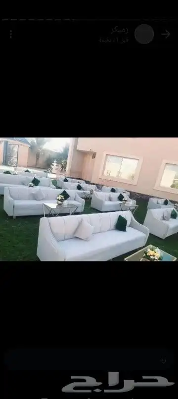 تاجير كراسي تاجير مكيفات تاجير مخيمات وجلسات شعبيه قهوجين صب 9
