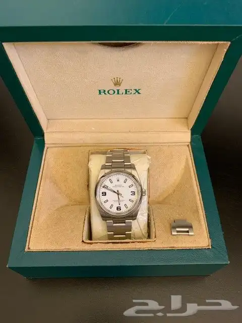 رولكس باربتشوال ابيض مقاس 34 1