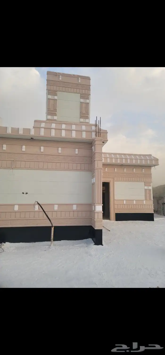 تلييس خارجي بشكل حجر الرياض 4