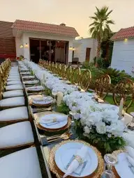 تأجير طاولات وكراسي وكنب وزل وسماعات ومكيفات ومخيمات 6