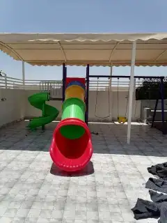 مراجيح زحاليق العاب نطاطات ترامبولين كراسي واحصنة برامة 43