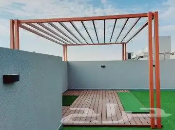 مظلات حدائق مظلات سيارات مظلات مواقف سواتر شرائح سواتر خشبي. 5
