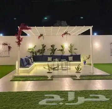 مظلات حدائق مظلات سيارات مظلات مواقف سواتر شرائح سواتر خشبي. 2