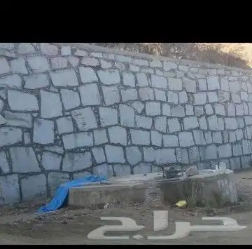 بوكلين بناء جدرانات حجر كبير وتلبيس حجر يد بيوت تراثيه 6