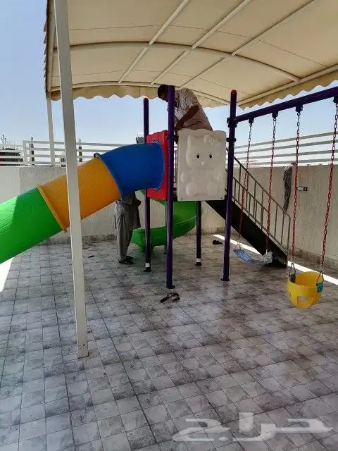 مراجيح زحاليق العاب نطاطات ترامبولين كراسي واحصنة برامة 25