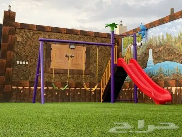 مراجيح زحاليق العاب نطاطات ترامبولين كراسي واحصنة برامة 22