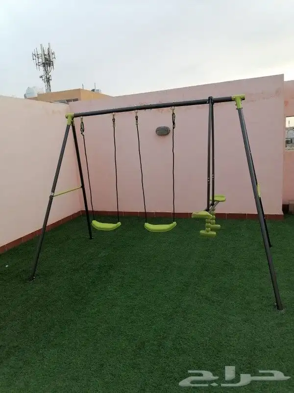 مراجيح زحاليق العاب نطاطات ترامبولين كراسي واحصنة برامة 34