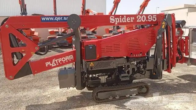 Spiderlifts For rent in Riyadh  model 2024 سبايدر ليفت للايج 7