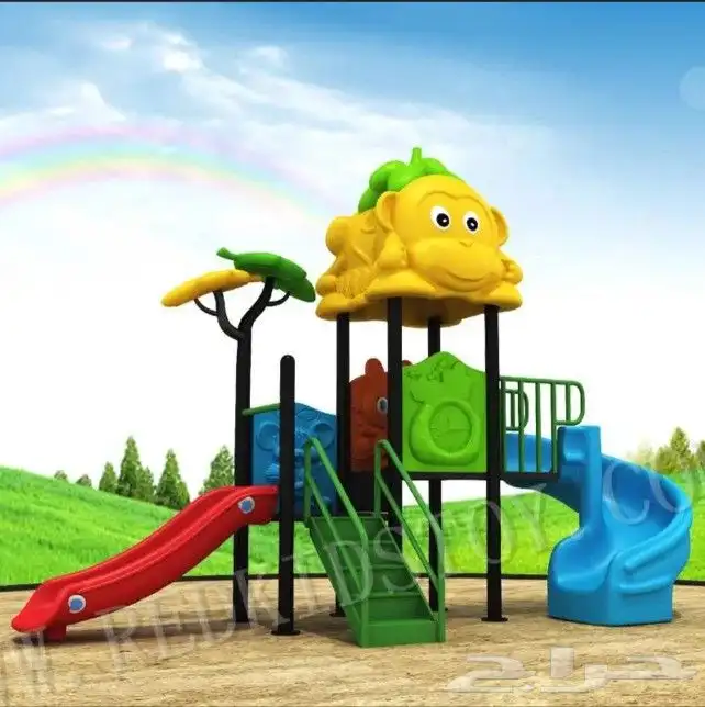 مراجيح زحاليق العاب نطاطات ترامبولين كراسي واحصنة برامة 9