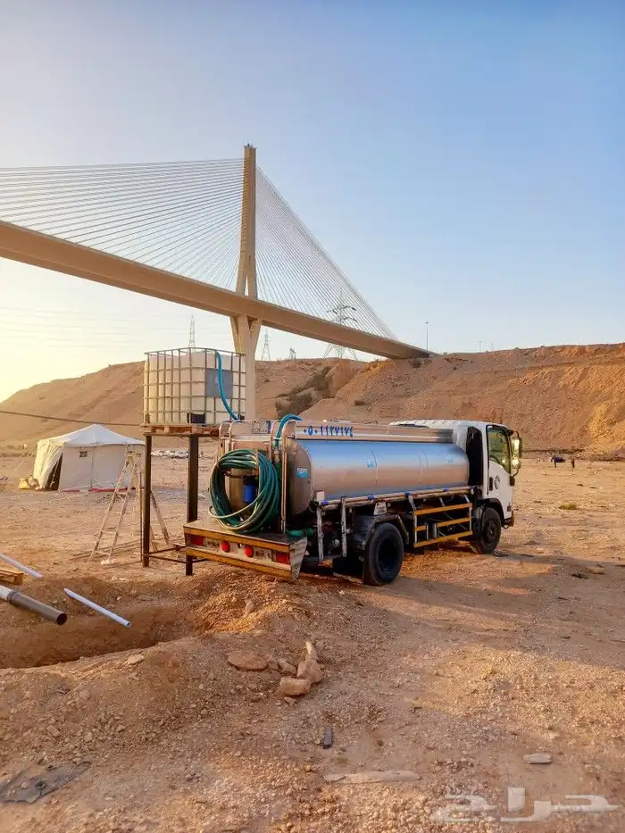 وايت ماء حلو تعبئة خزانات فايبر 1