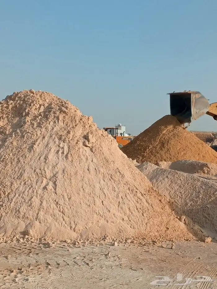 جميع انواع البطحاء التليس والبناء والخرسانة 5