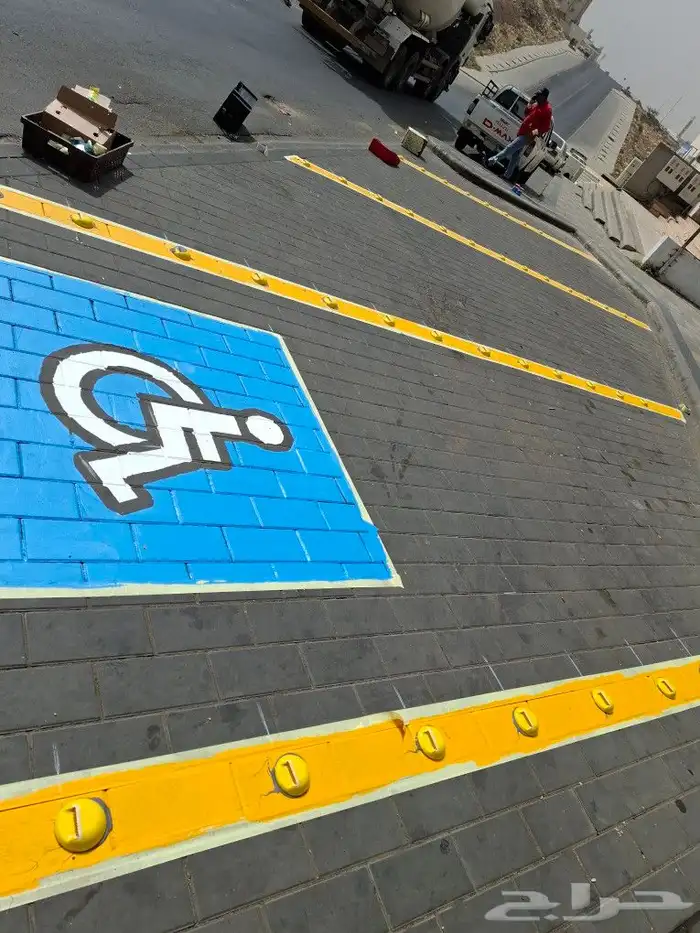 أعمال تخطيط الطرق ومواقف السيارات ومحطات البترول 1