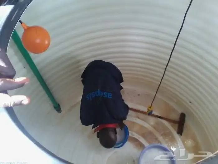 تنظيف خزانات الارضيه والعلويه مع العزل والتعقيم 1