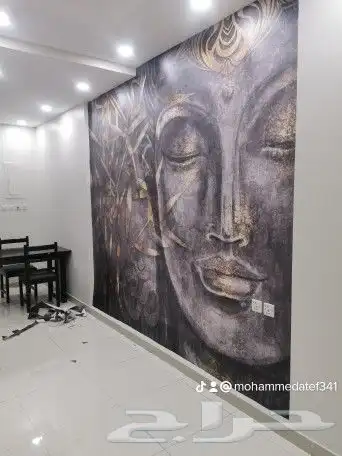 ورق جدران 3d قطعه واحده بأقل الأسعار 7