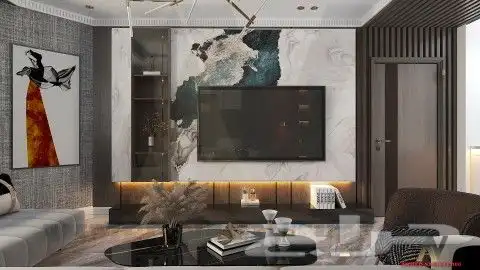 تصميم وتنفيذ ديكورات داخليه وخارجيه 3d 8