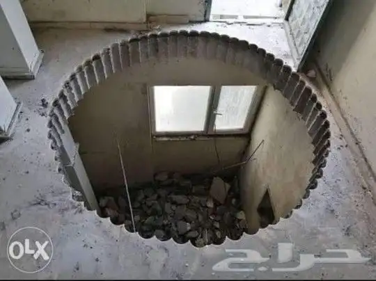 فتحات الكور وقص الخرسانه بالمنشار 1