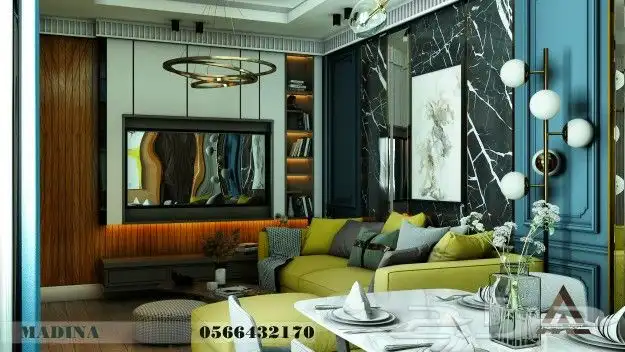 تصميم وتنفيذ ديكورات داخليه وخارجيه 3d 7