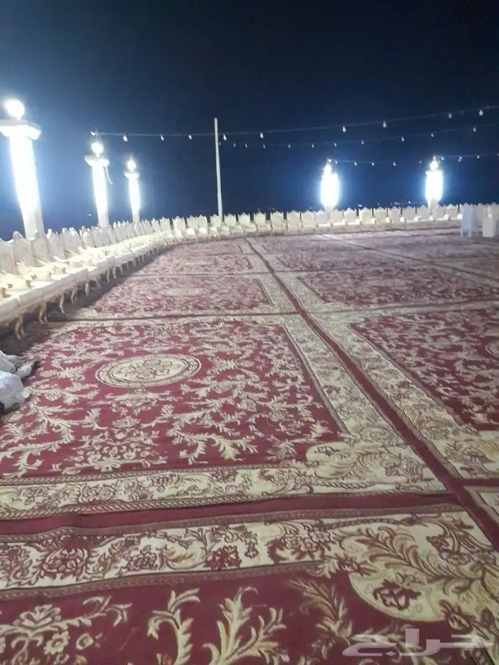 تاجير كراسي ملكي فرش ملكي خيام بيوت شعر 4