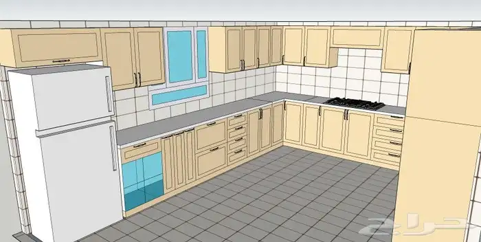 تصميم مطابخ 3d 0