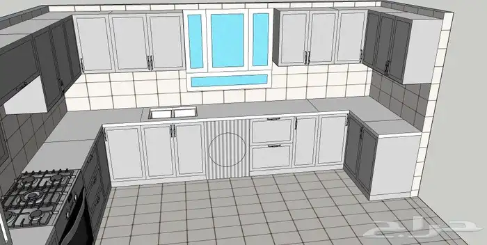 تصميم مطابخ 3d 3