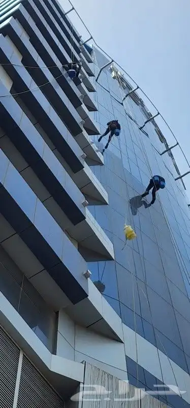 تنظيف الواجهات الزجاجية افضل شركة بجده 2