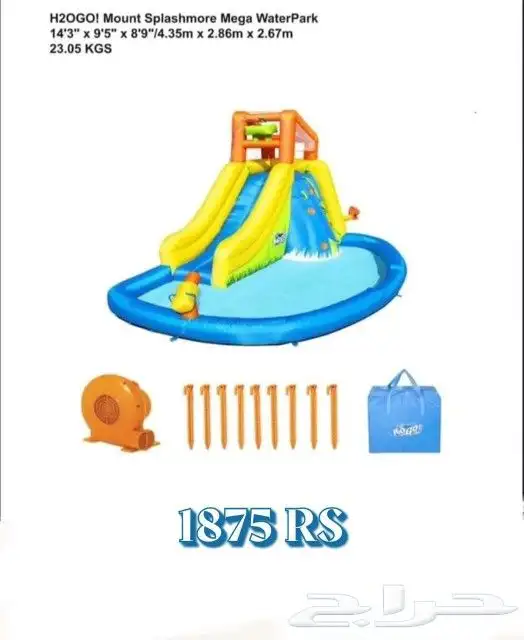 مسابح والعاب مائيه لاستراحات 11