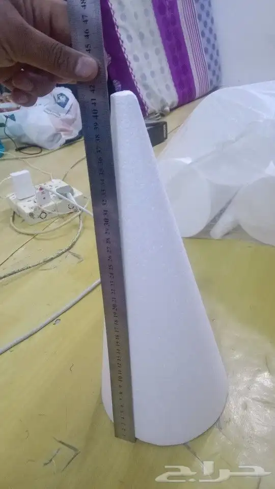 الواح فلين تبسي حلويات حبيبات فلين هرم مخروطي تبسي خشب 2