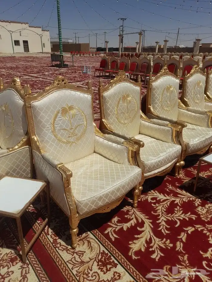 تاجير مخيمات فرش كبير ملكي كنب ملكي 9