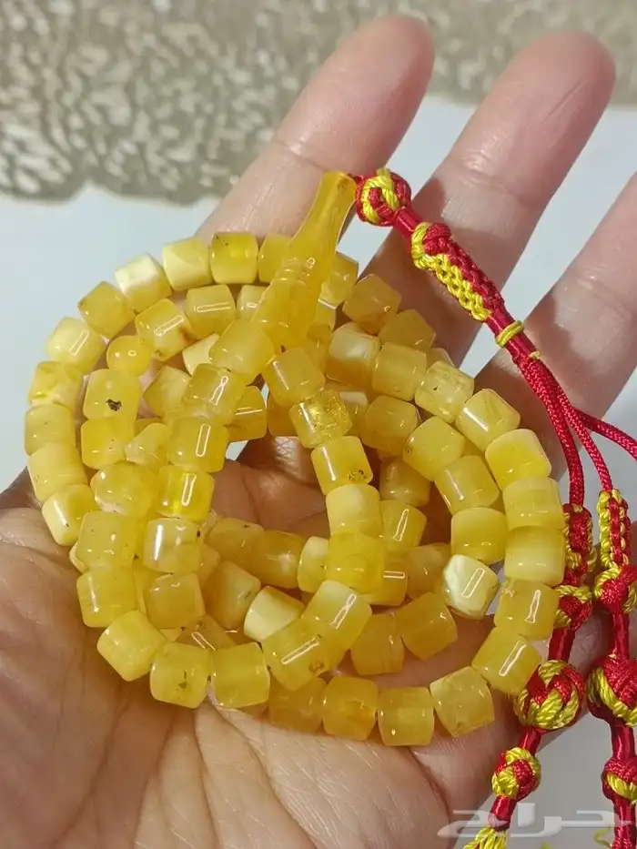 سبحة كهرمان بلطيقي كالينغرادي حر طبيعي 2