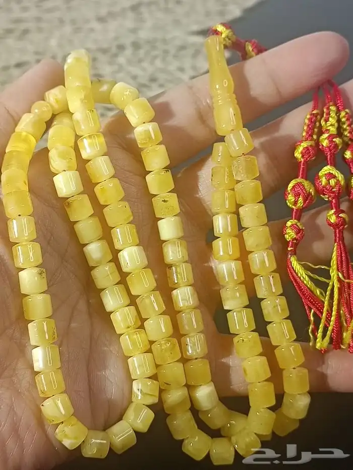 سبحة كهرمان بلطيقي كالينغرادي حر طبيعي 0