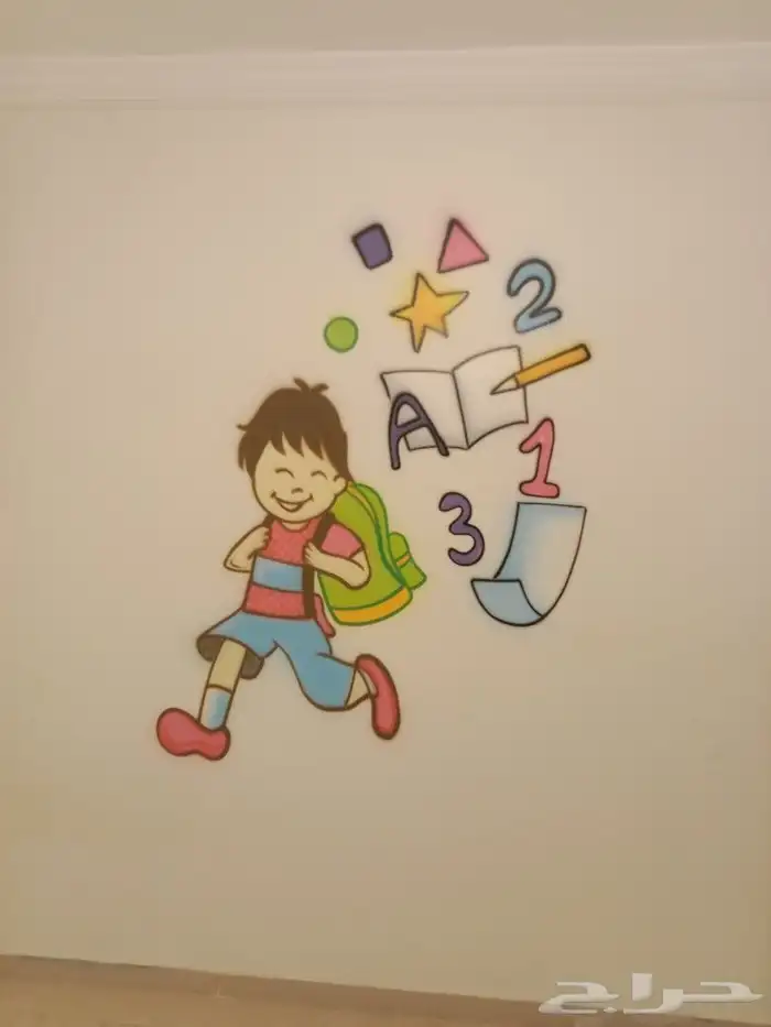 رسام وخطاط لرسم الروضات 4