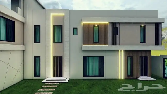 تصميمات عصريه للواجهات 7