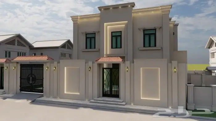 تصميمات عصريه للواجهات 1