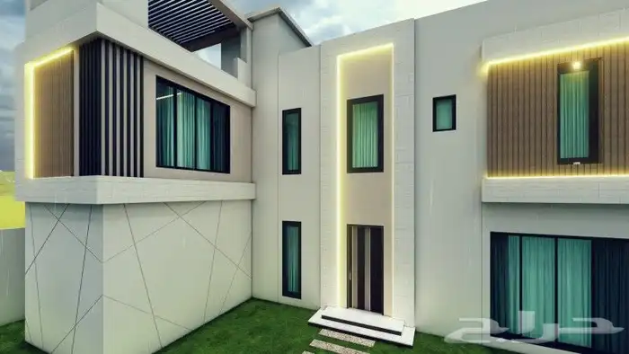 تصميمات عصريه للواجهات 6