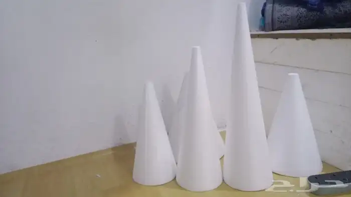 الواح فلين تبسي حلويات حبيبات فلين هرم مخروطي تبسي خشب 15