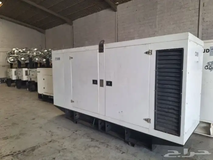 ايجار مولدات كهرباء جميع المقاسات و تور لايت 0