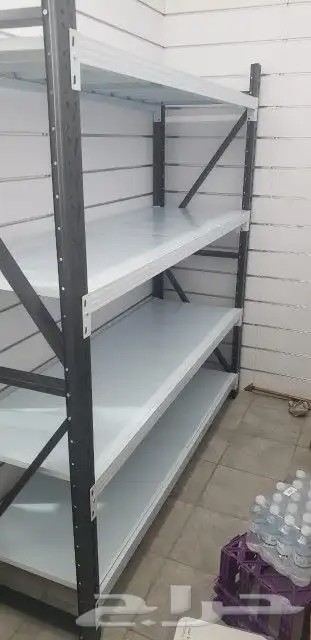 جميع انواع رفوف متوفره سوبر ماركت والمستودعات 4
