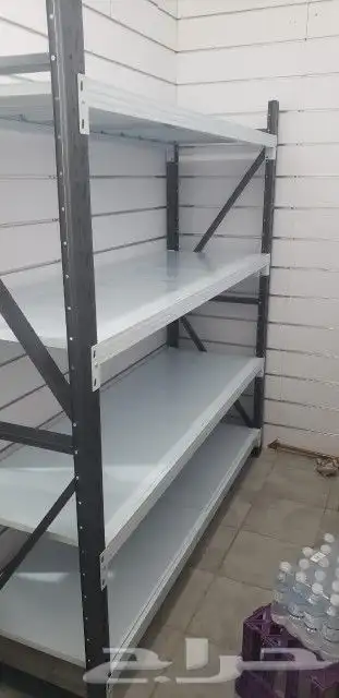 جميع انواع رفوف متوفره سوبر ماركت والمستودعات 2