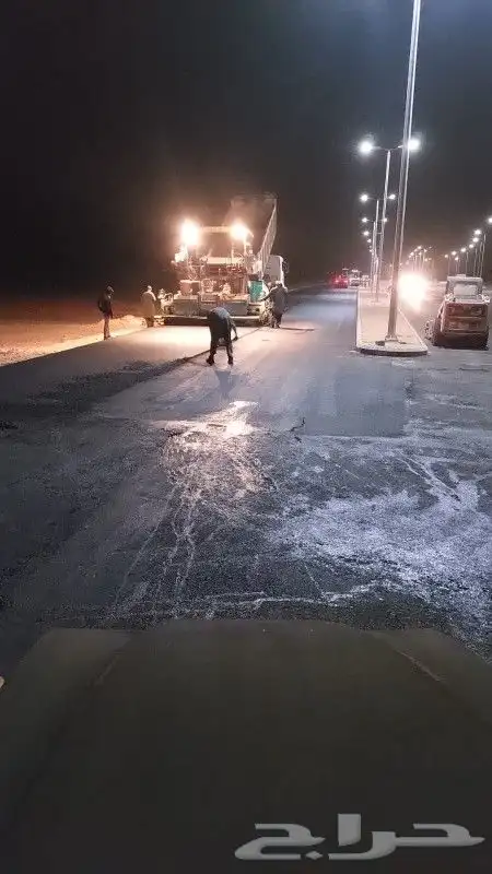 اسفلت المجمعة وما حولها ازفلت جميع اعمال الاسفلت 1