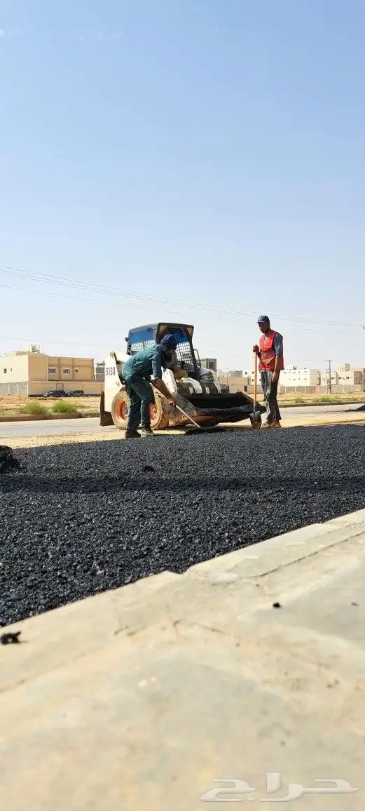 اسفلت المجمعة وما حولها ازفلت جميع اعمال الاسفلت 0
