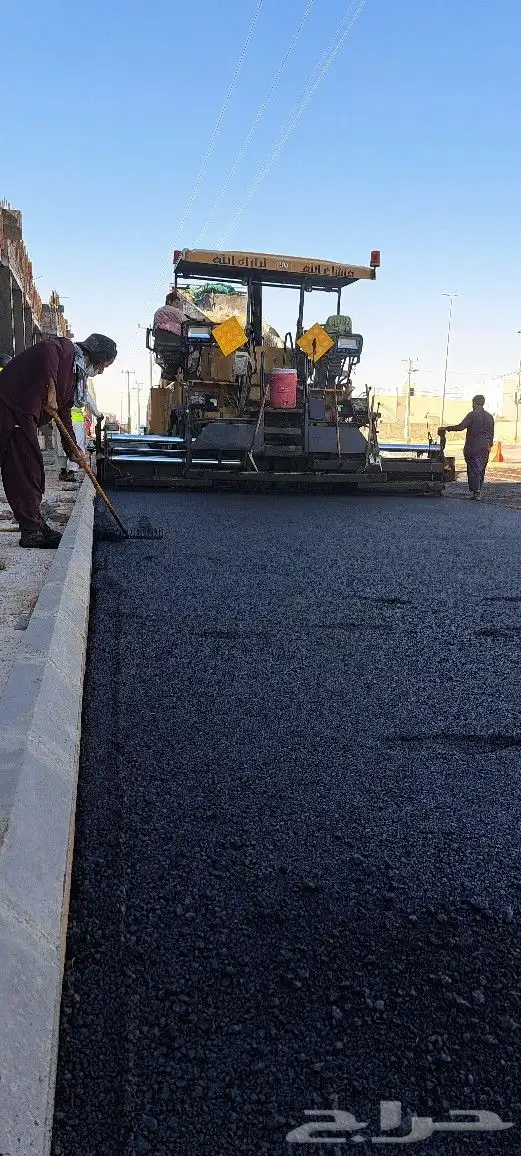 اسفلت المجمعة وما حولها ازفلت جميع اعمال الاسفلت 7