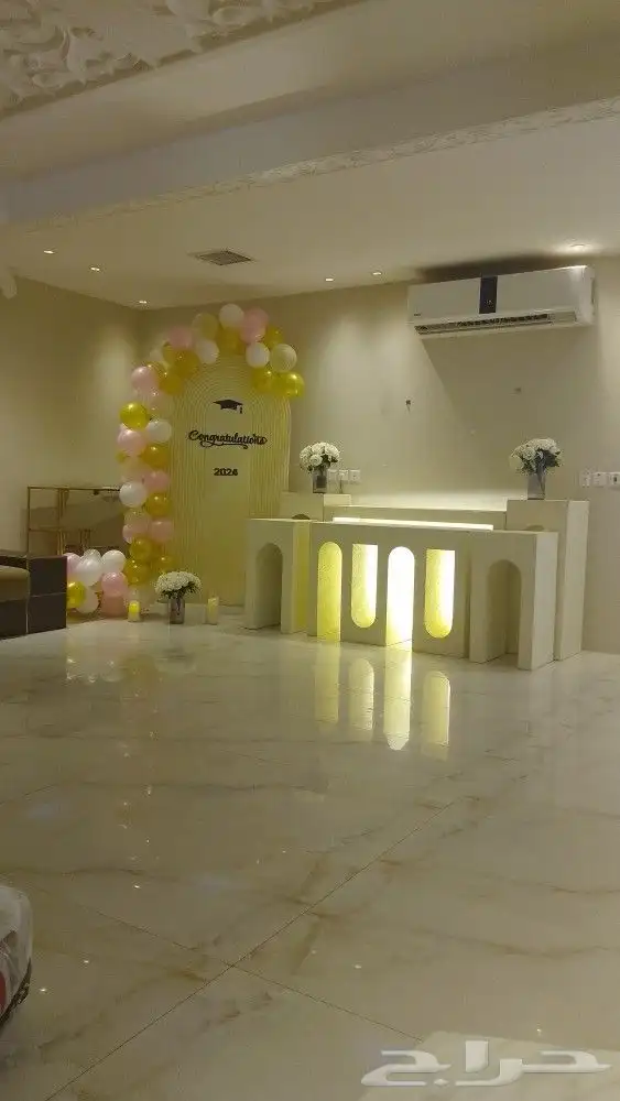 تجهيز حفلات ومناسبات طاولات استقبال طاولات عشاء طاولات بوفيه 24