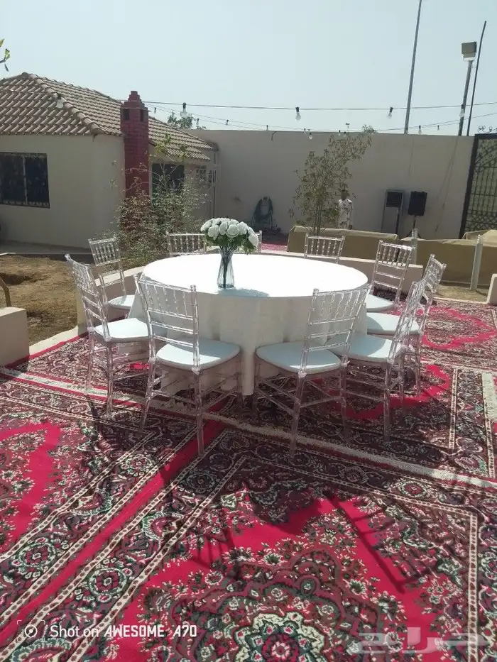 تجهيز حفلات ومناسبات طاولات استقبال طاولات عشاء طاولات بوفيه 14