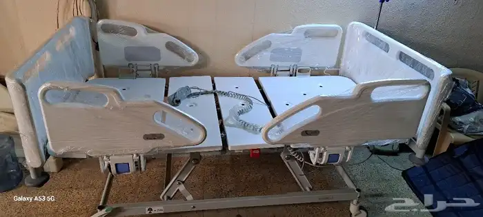 سرير طبي كهربائي معا المرتبه عرض متر. 10حركات فيبر 0