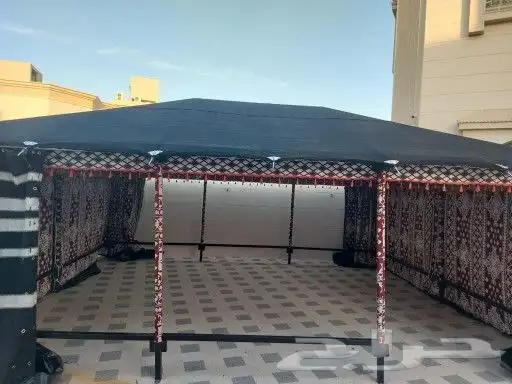 صيانه خيام وبيوت شعر تفصيل شراعات ومضلات 1