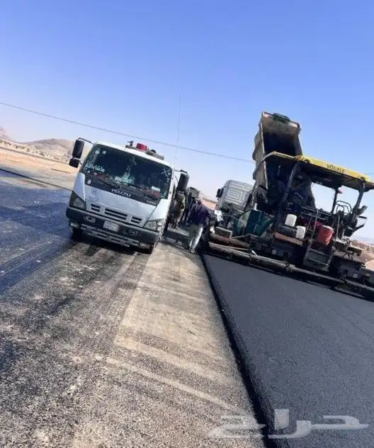 مقاول اسفلت   كشط و سفلته   واجهات   رش مادة MC1  rc2 7