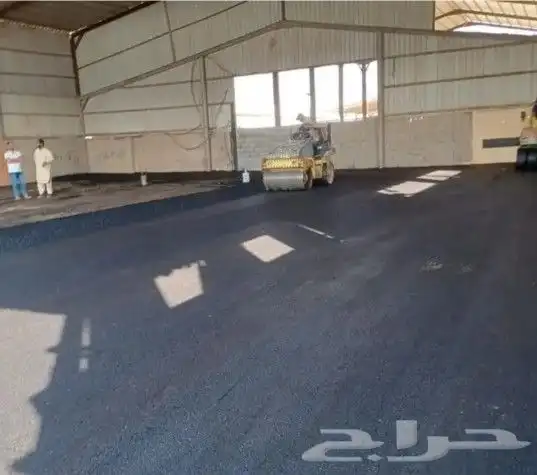 مقاول اسفلت   كشط و سفلته   واجهات   رش مادة MC1  rc2 6