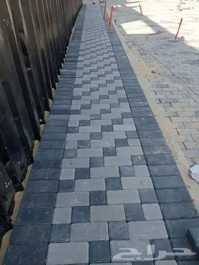 ابو خديجه لتركيب الانترلوك والبلدوره والبلاط في جيزان 5
