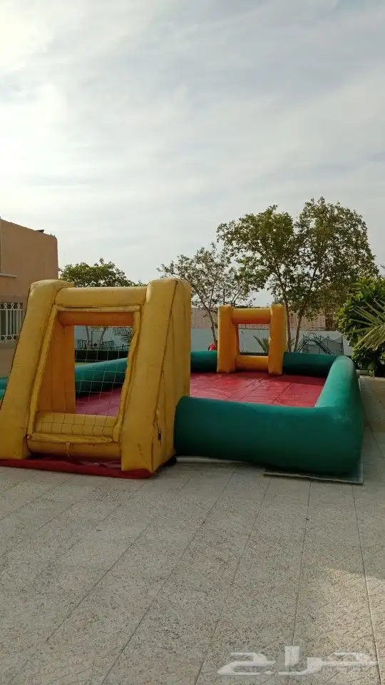ايجار يومي ملعب صابوني زحليق نطيطات جده 0